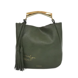 Borsa a spalla Denise colore verde militare